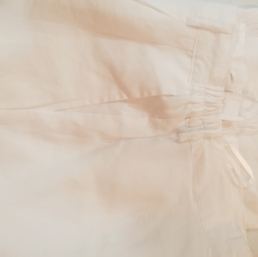 Linen White Pants Sz 16